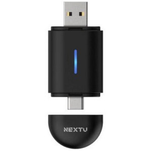 이지넷유비쿼터스 NEXTU 아탈란테 무선 카플레이 안드로이드 오토 2in1 미러링 동글 WMC12